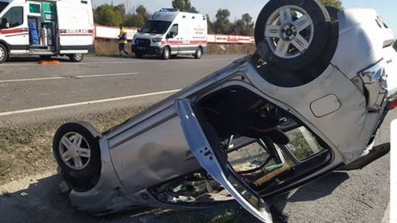 Sorgun'da trafik kazası 2 Yaralı