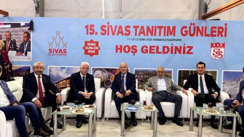 Sivaslılardan Soylu'ya Sevgi Gösterisi