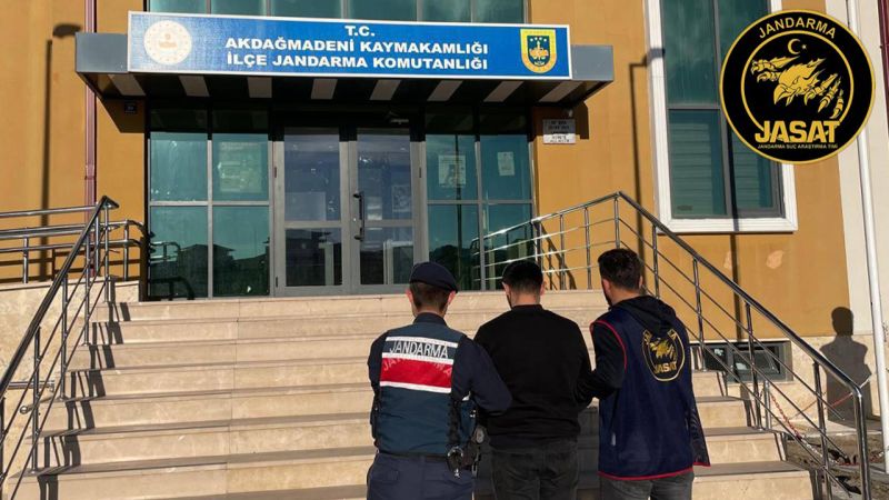 Her Yerde Aranıyordu: Yozgat Jandarma’sından kaçamadı