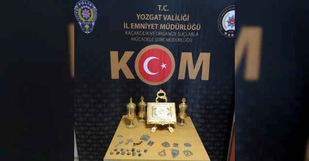 Akdağmadeni’nde Tarihi Eser Operasyonu