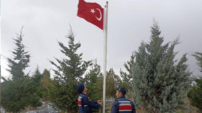 Yozgat Çekerek’te Jandarmadan Şehitlerimize Vefa