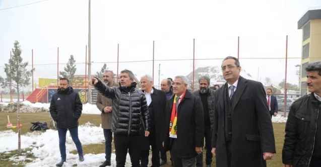 Başkan Güder Yeni Malatyaspor’a moral ziyaretinde bulundu