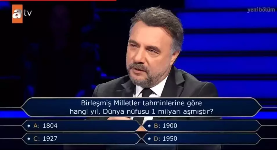 Dünya nüfusu ne zaman 1 milyar oldu? Birleşmiş Milletler tahminlerine göre hangi yıl, Dünya nüfusu 1 milyarı aşmıştır?
