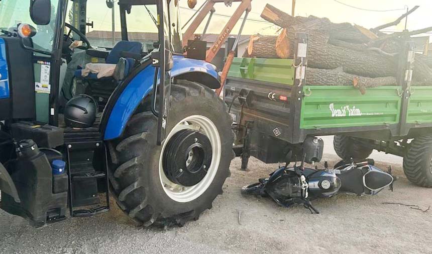 Yozgat Caddesi’nde Motosiklet Kazası!