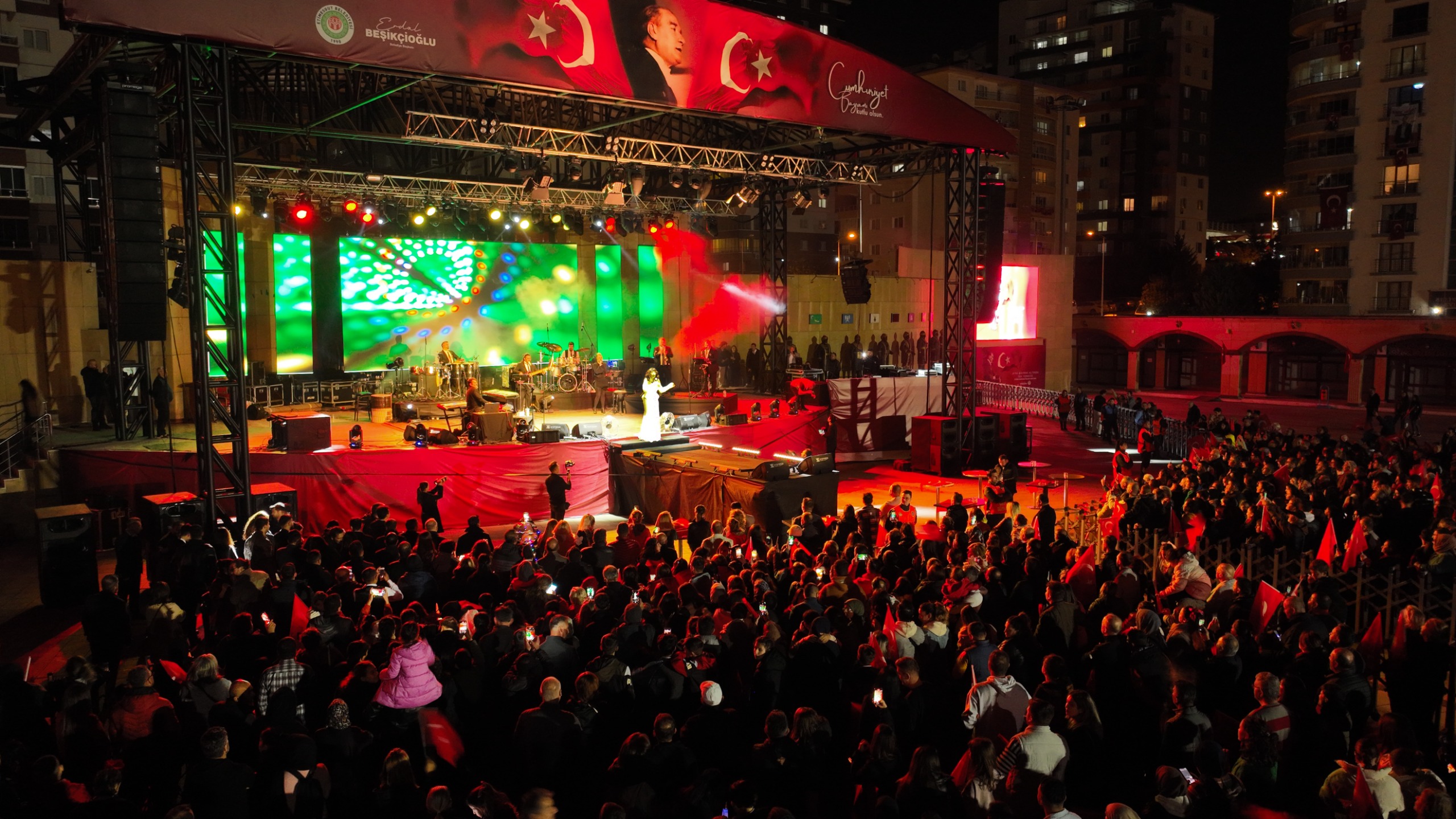 Etimesgut'ta Cumhuriyet Coşkusu