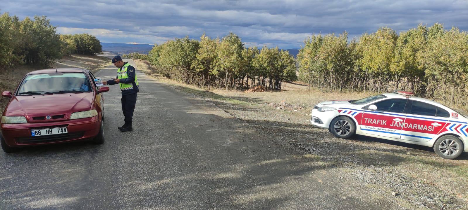Yozgat'ta Trafik İhlali Yapan Sürücüye Ceza