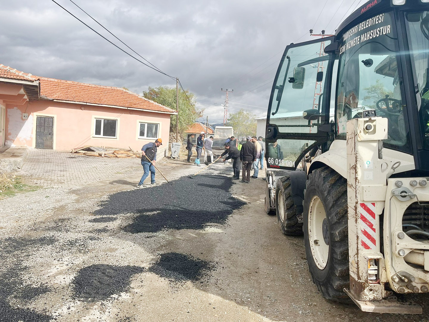 Kadışehri’nde Bozuk Yollara Son!