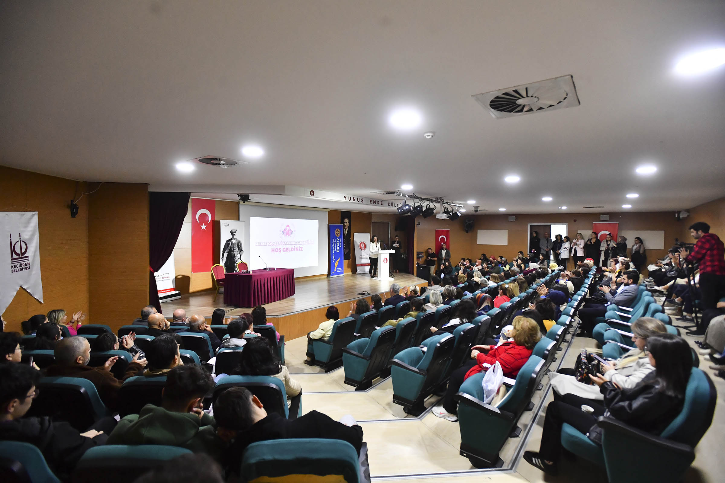 Keçiören Belediyesi’nden Meme Kanseri Farkındalık Semineri