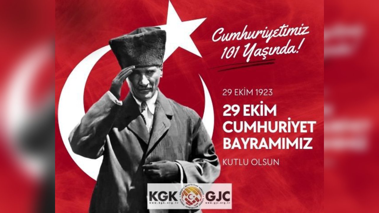 Küresel Gazeteciler Konseyi’nden Cumhuriyet’in 101. Yılına Özel Kutlama Mesajı