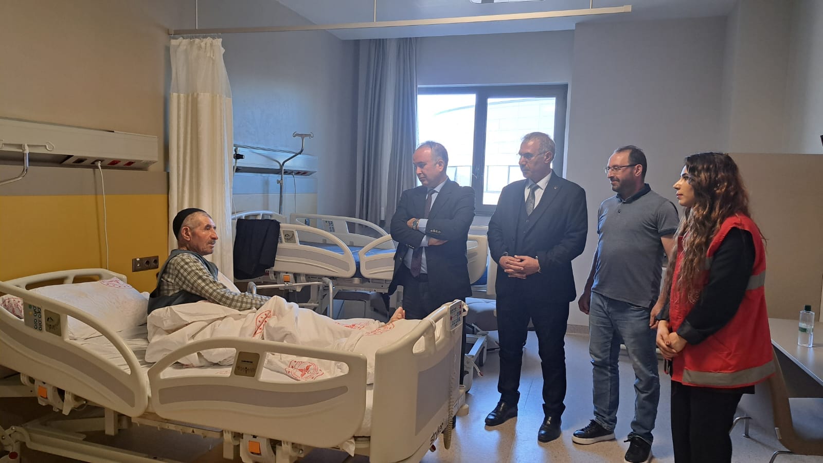 Yozgat Aile ve Sosyal Hizmetler İl Müdürü Topal, yalnız bırakmadı