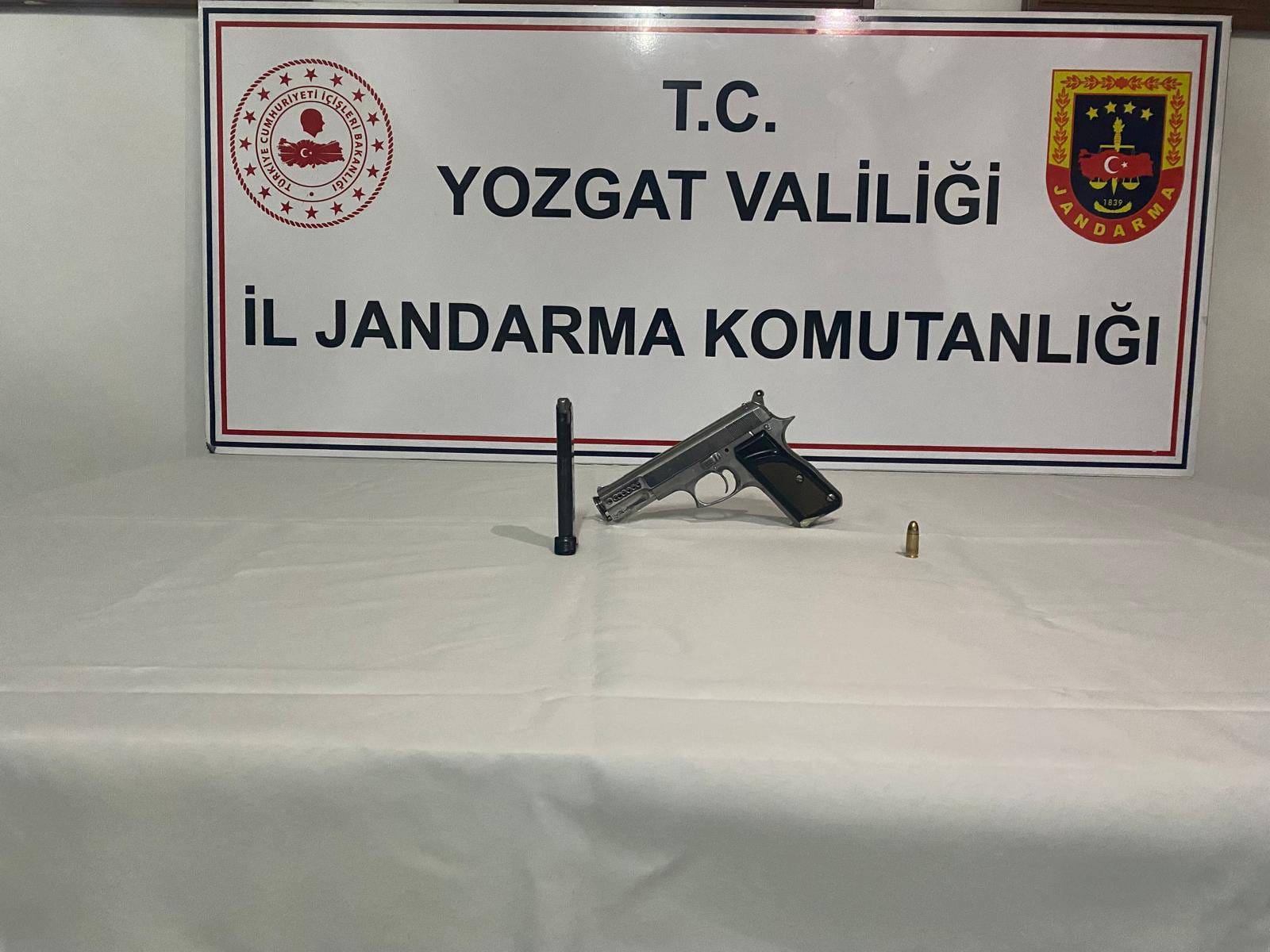 Yozgat Jandarma’sından Ruhsatsız Silah Denetimi