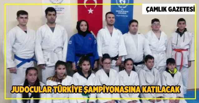 Judocular Türkiye şampiyonasına katılacak