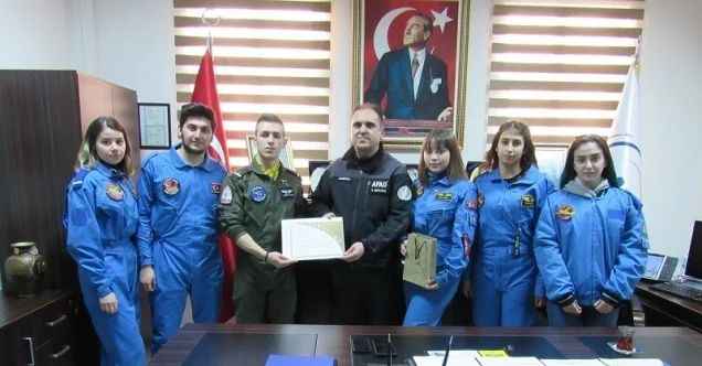 Genç Kanatlar Topluluğundan AFAD’a ziyaret