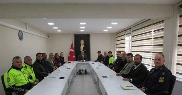 Otobüs kazalarının önlenmesi görüşüldü