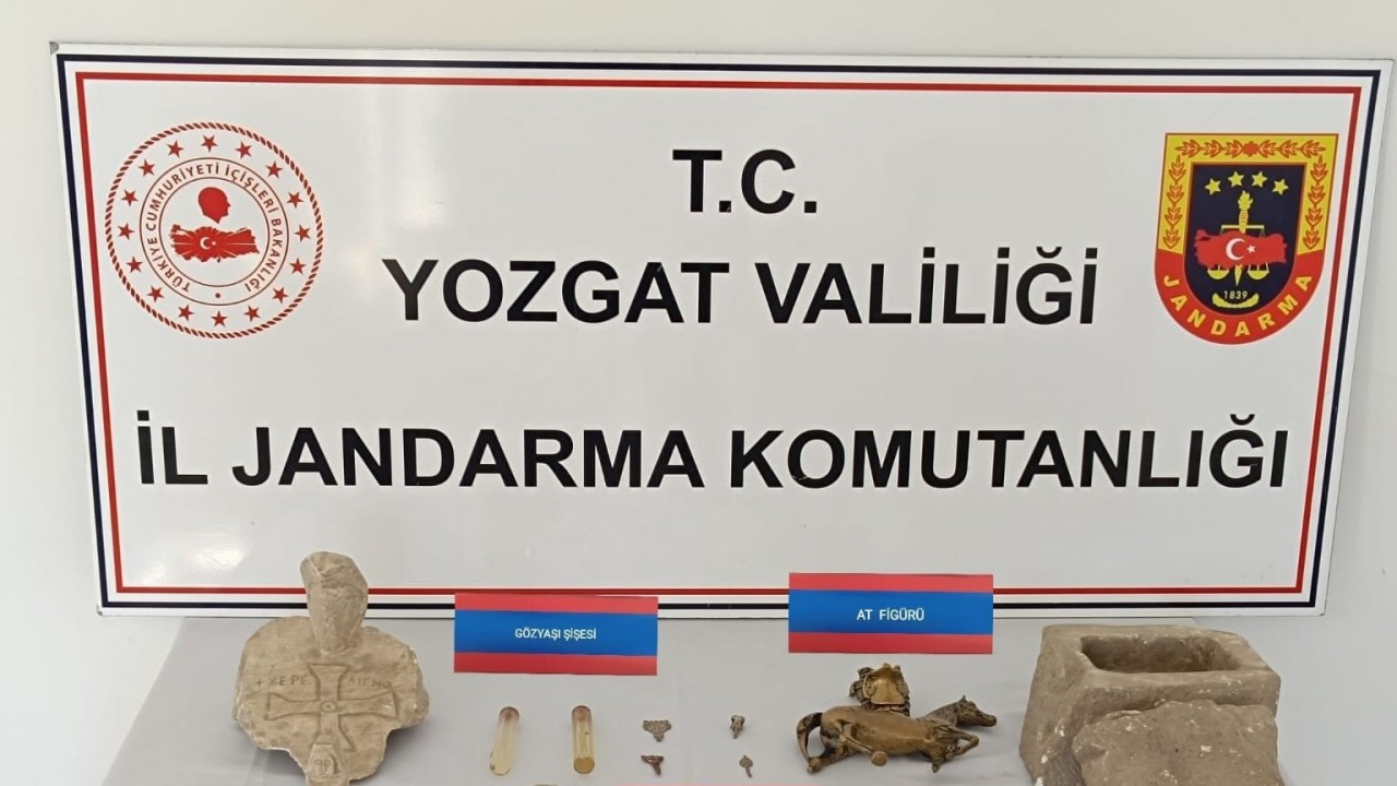 Yozgat’ta tarihi eser kaçakçılığı: 5 gözaltı