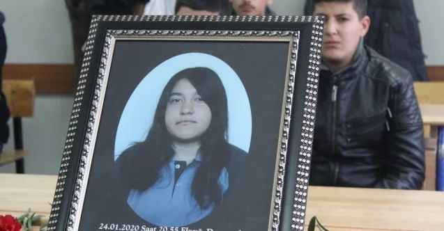 Depremde ölen Sena Nur’un masası boş kaldı