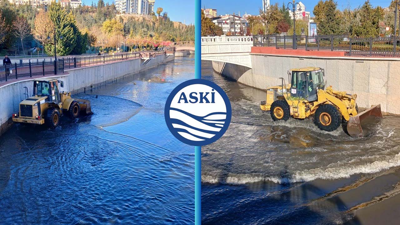ASKİ, Ankara Çayı’nda 220 Ton Atık Temizledi