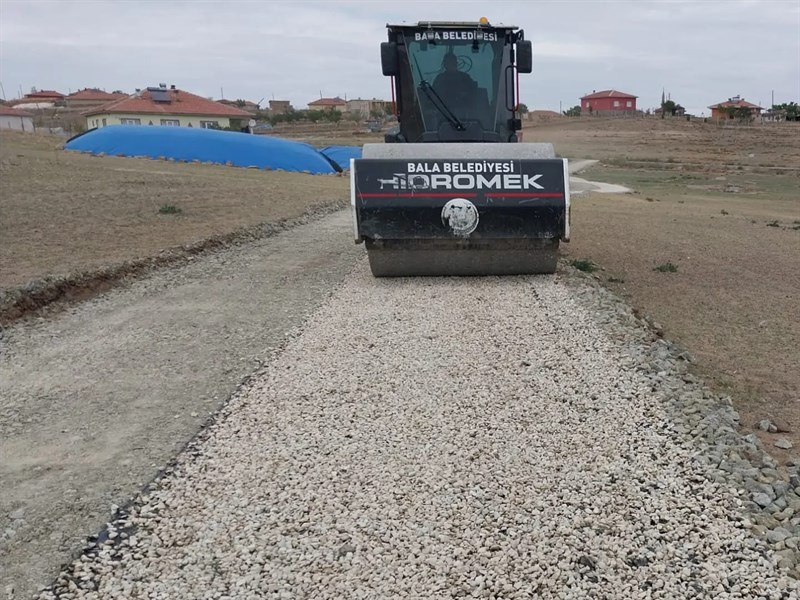 Bala’da Asfalt Seferberliği: Tol Mahallesi Yeni Yollarına Kavuşuyor