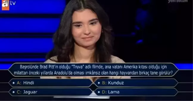 Başrolünde Brad Pitt'in olduğu "Truva" adlı filmde, ana vatanı Amerika kıtası olduğu için milattan önceki yıllarda Anadolu'da olması imkânsız olan ...