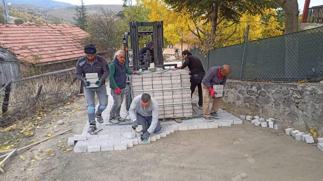 Çamlıdere yolları bakıma alındı