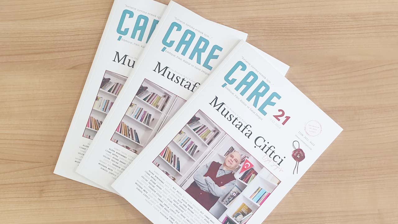 Çare Dergisi'nden Bozkır'ın Kalemine Saygı: Mustafa Çiftci'ye Özel Sayı!