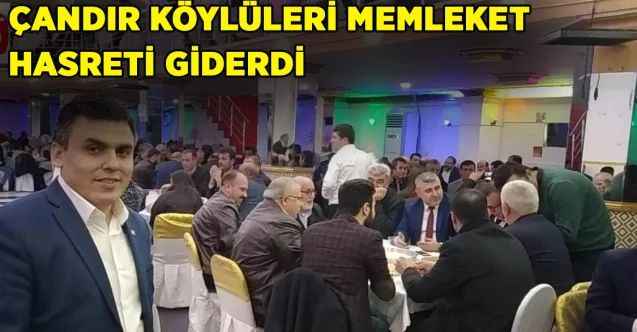 Çandır Köylüleri memleket hasreti giderdi