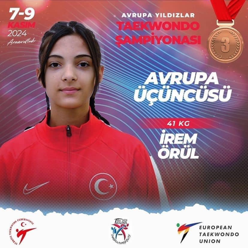 Yozgatlı sporcu Avrupa üçüncüsü oldu!