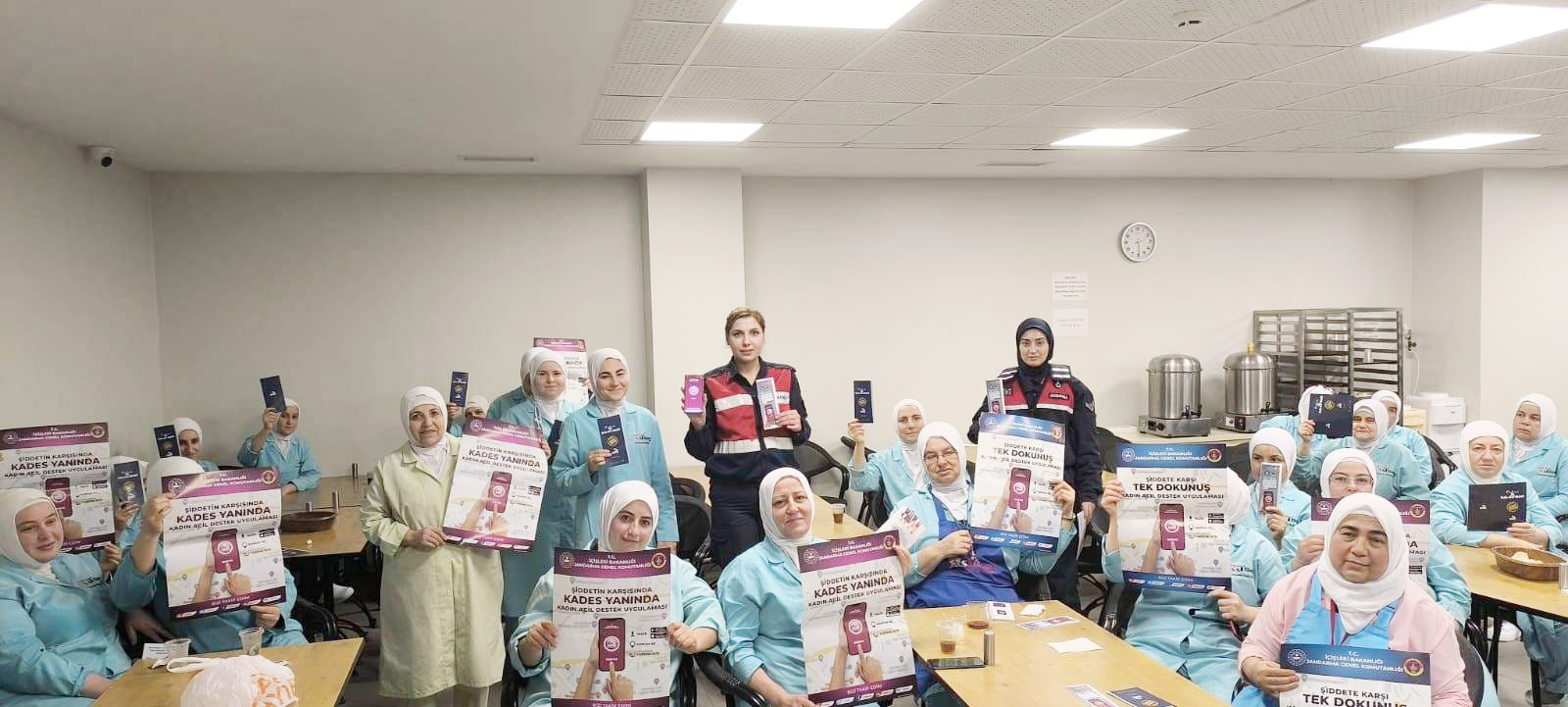 Yozgat Jandarması Boğazlıyan’da! Kadına Şiddete Hayır!
