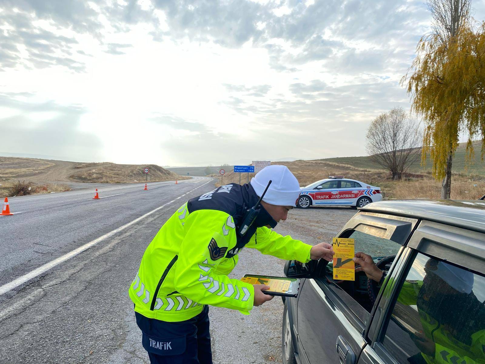 Yozgat İl Jandarma Komutanlığı Trafik Denetimde!