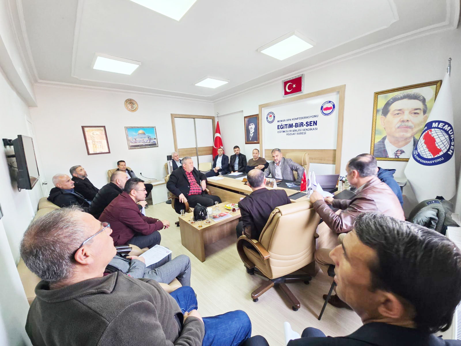 Yozgat Eğitim-Bir-Sen'de Faaliyetler Masaya Yatırıldı!