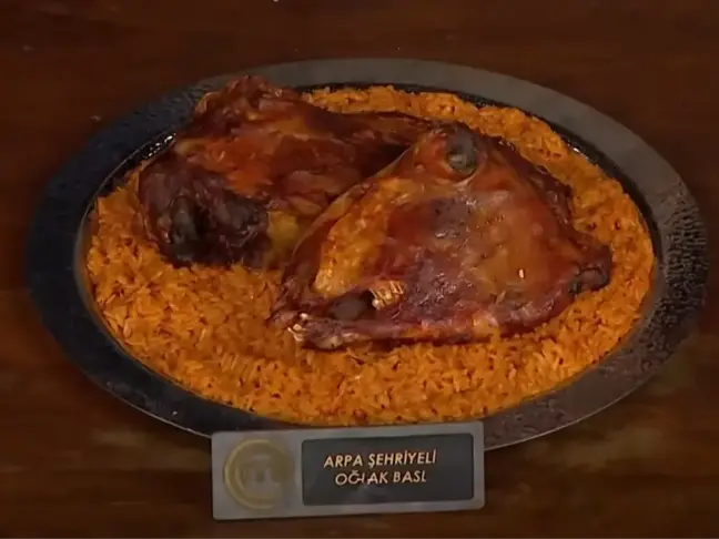 Arpa şehriyeli oğlak başı nasıl yapılır, malzemeleri neler? MasterChef Arpa Şehriyeli Oğlak Başı Tarifi