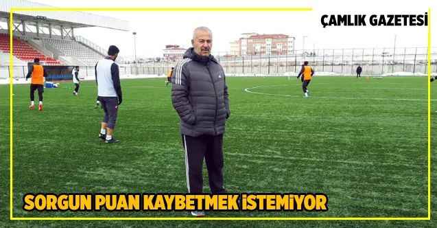 Sorgun Belediyespor puan kaybetmek istemiyor