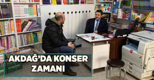 Akdağ’da konser zamanı