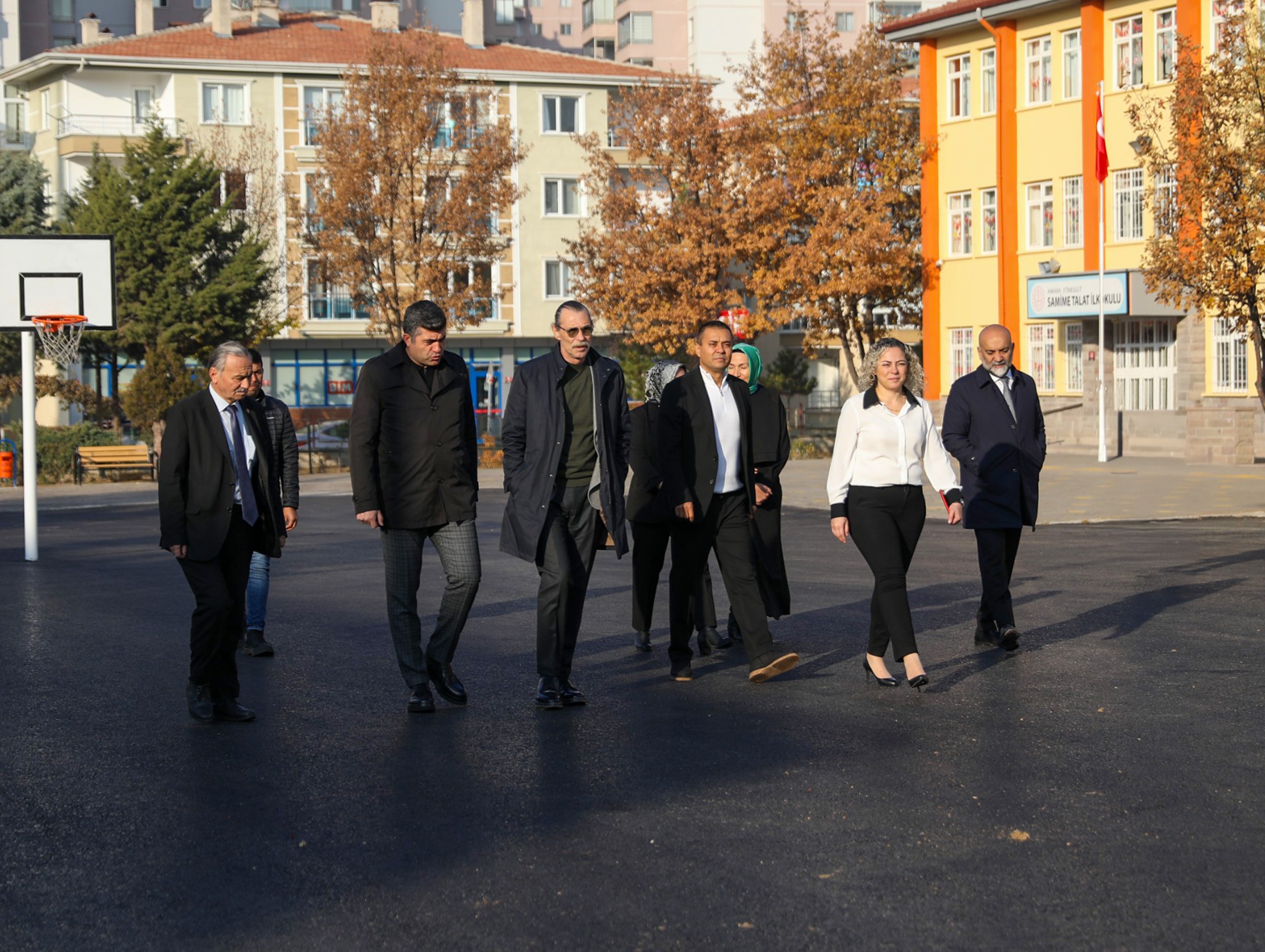 Etimesgut’taki Okul Bahçeleri Yenileniyor