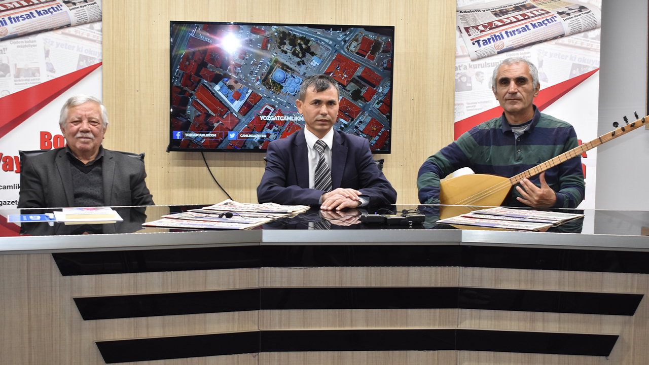 Yozgat Çamlık TV ekranlarında Şiir ve Türkü Dolu Bir Gece