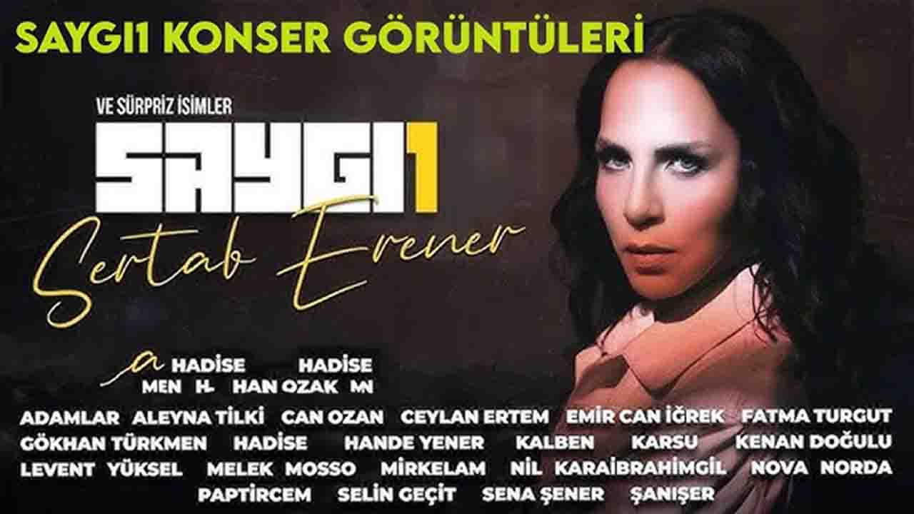 Saygı 1 Sertab Erener Bilet Fiyatları