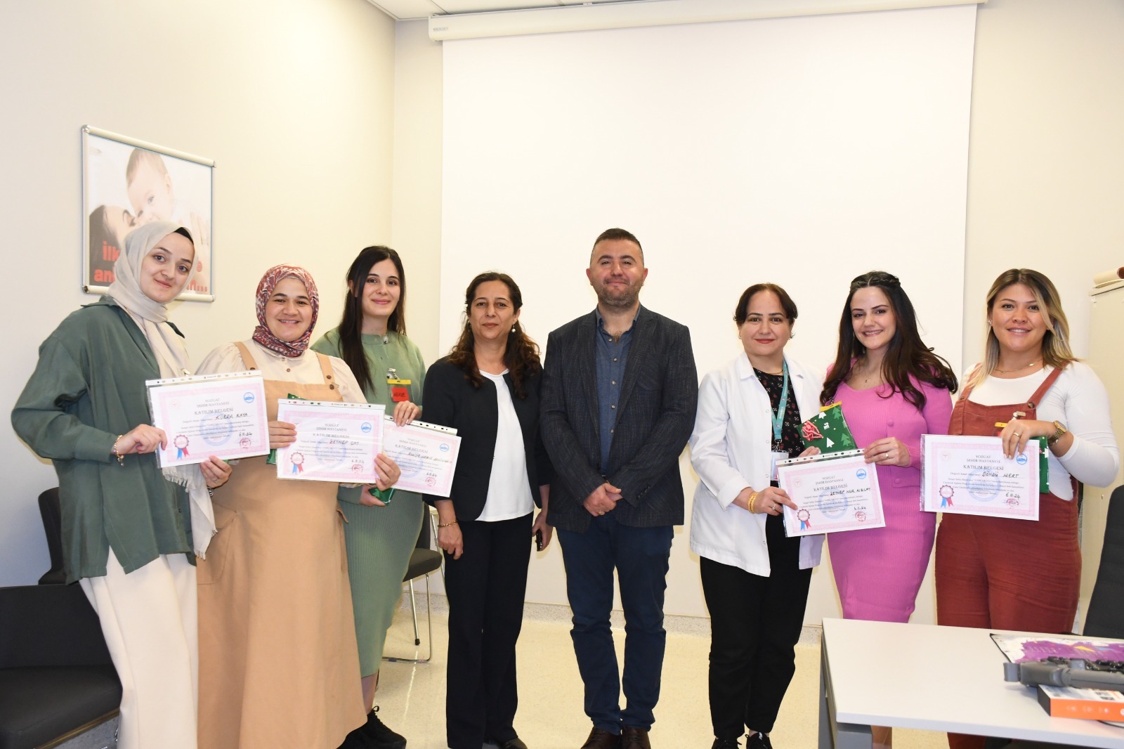 Yozgat’ta Gebe Okulu’nda Mezuniyet Sevinci