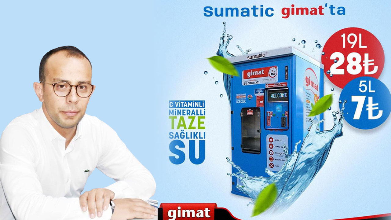 Yozgat'ta alışverişin adresi Gimat'tan temiz su hareketi!