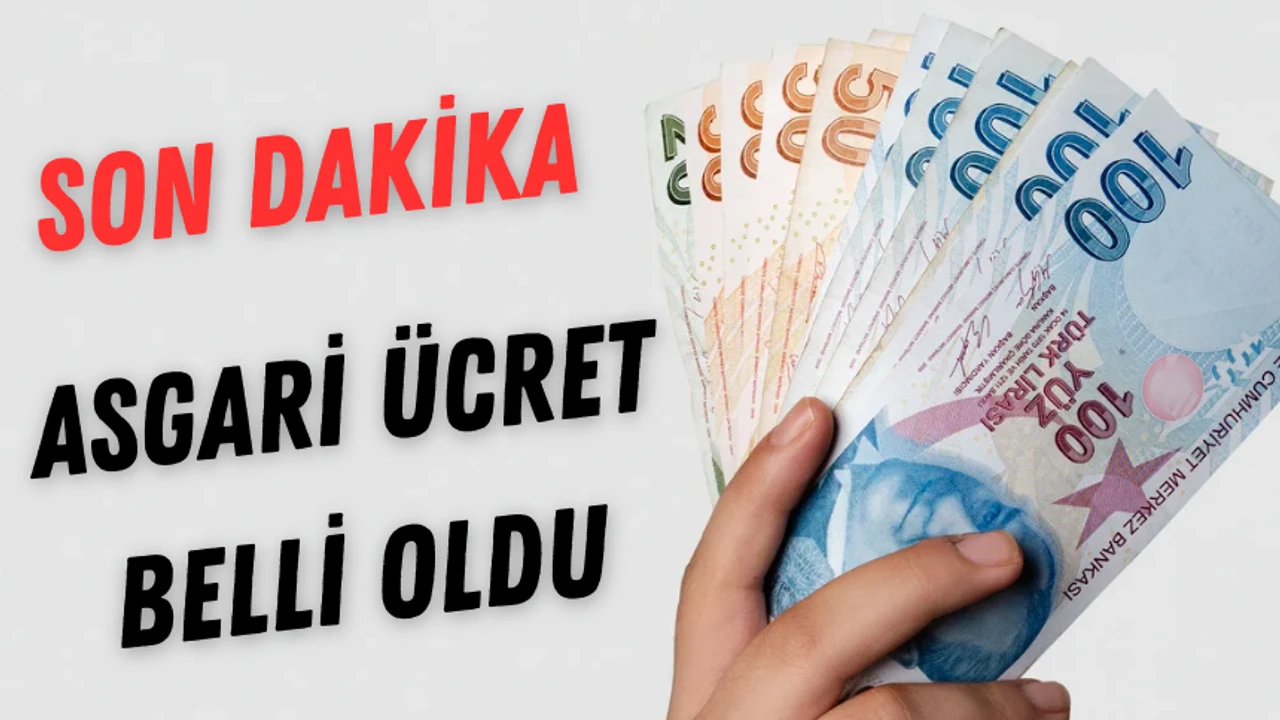 Son Dakika Asgari Ücret 2025 Ne Kadar Oldu?