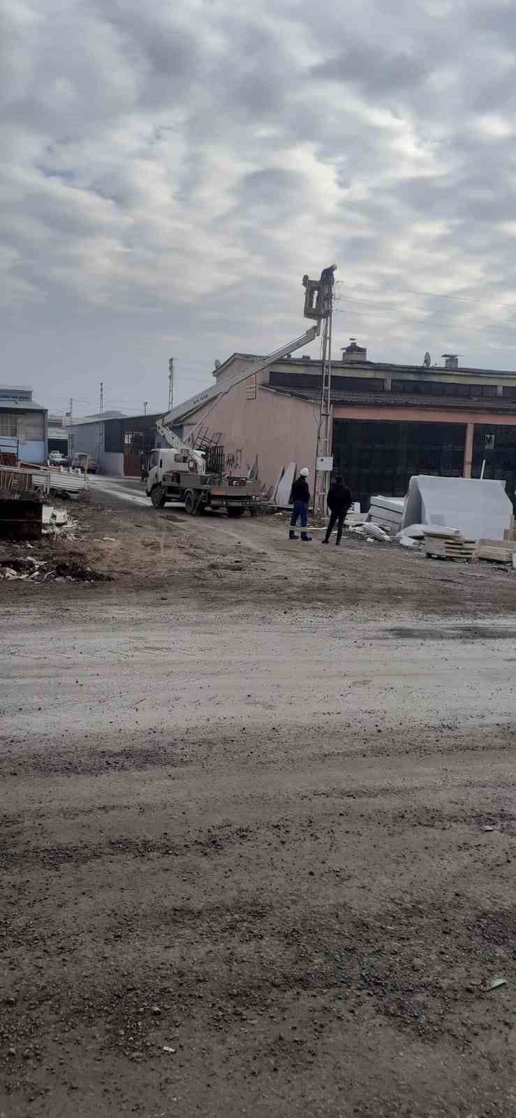 Yozgat’ta trafo patlaması korkuttu