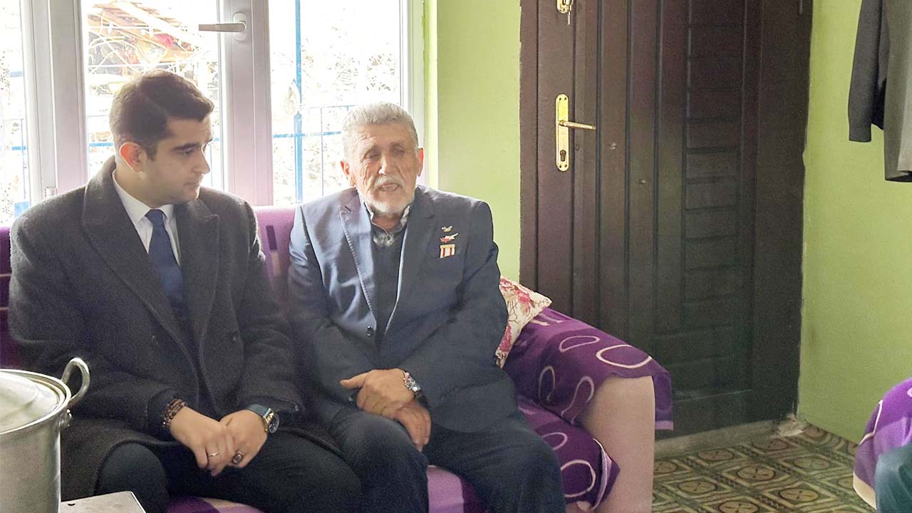 Aydıncık Kaymakamı Şahin’den Kıbrıs Gazisine Vefa!