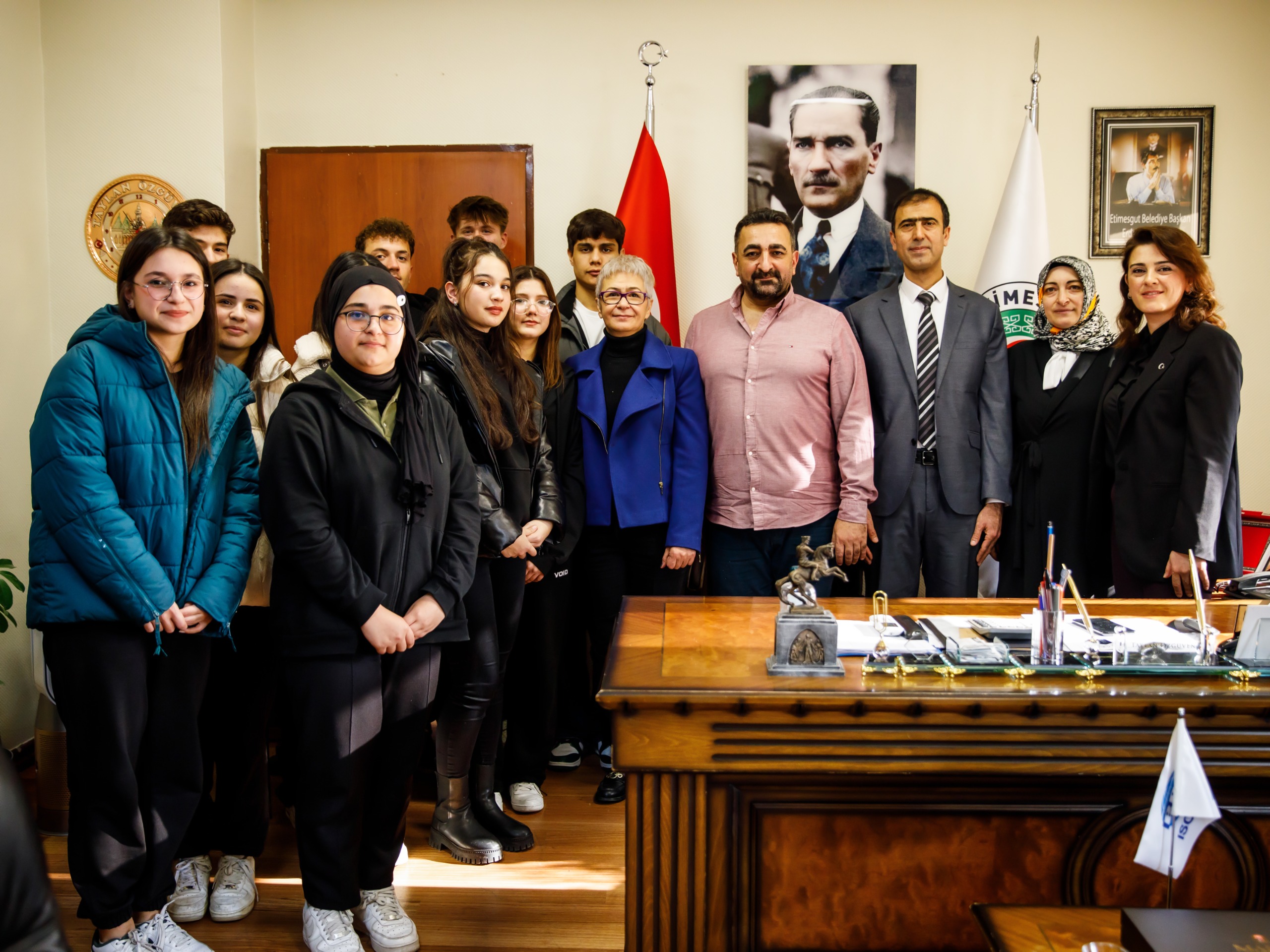 Gençlerle Sıfır Atık Projesini Görüştü