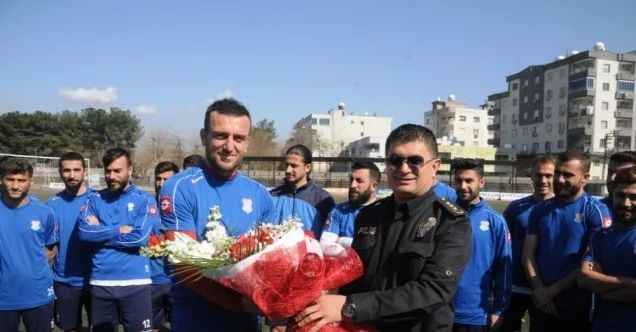 Güvenlik güçlerinden Cizrespor’a teşekkür ve destek ziyareti