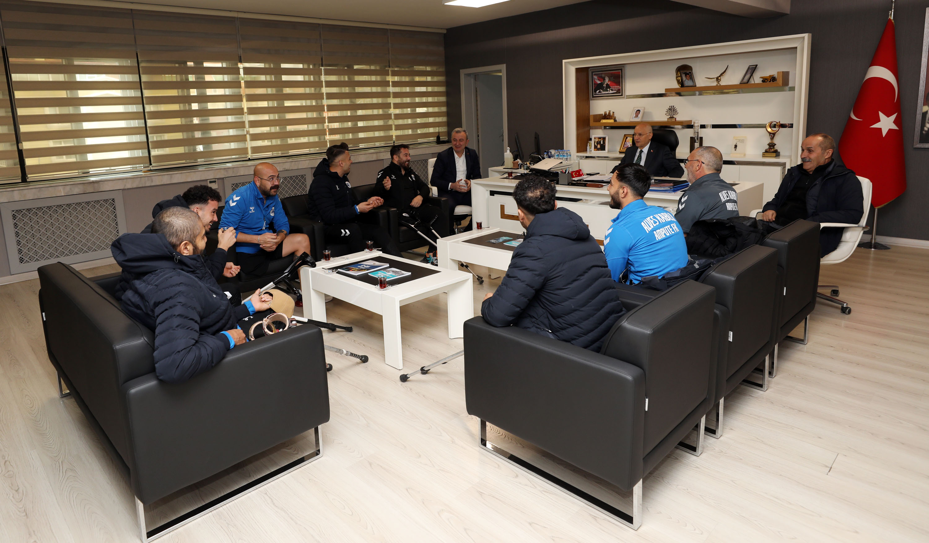 Şampiyon Ampute Sporcuları Yenimahalle’de