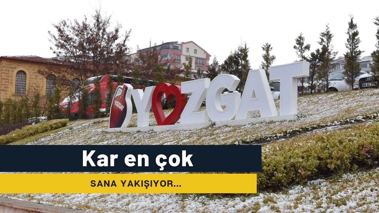 2024’ün Son Karı Yozgat’ı Beyazla Kapladı