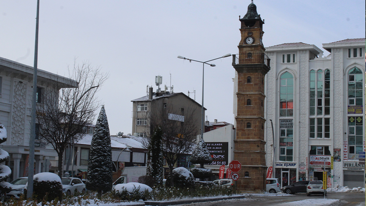 Yozgat'ta Hava sıcaklıkları eksi derecelere kadar düşüyor!