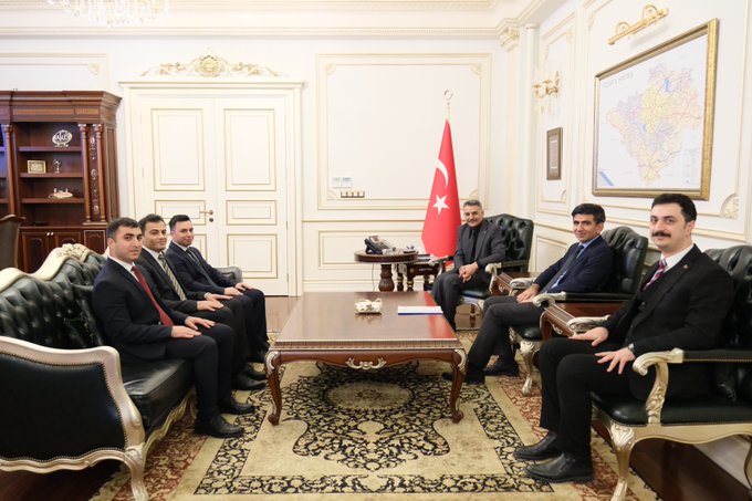 Kaymakamlardan Vali Özkan’a Ziyaret!