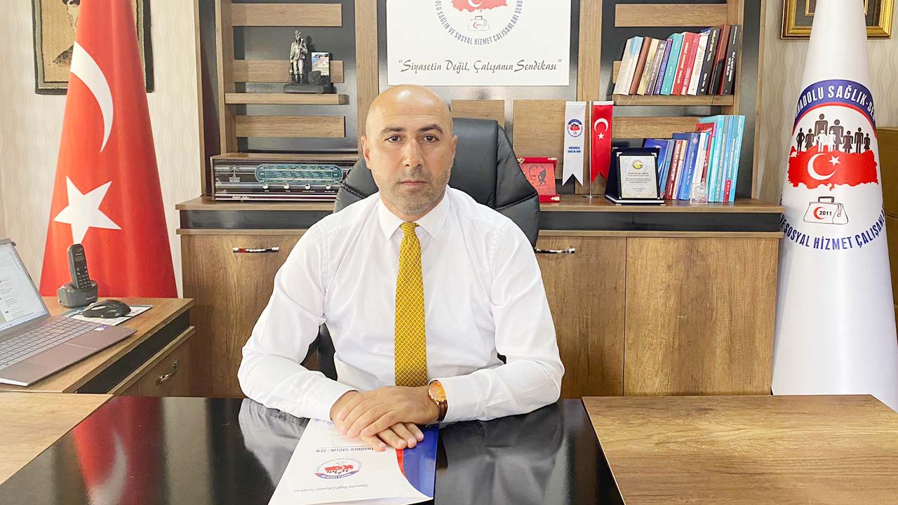 Anadolu Sağlık Sen Genel Başkanı Necip Taşkın’dan Öncelik Talebi!