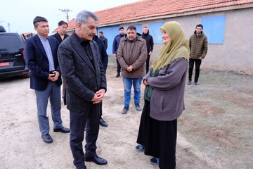 Vali Özkan'dan Taziye Ziyareti