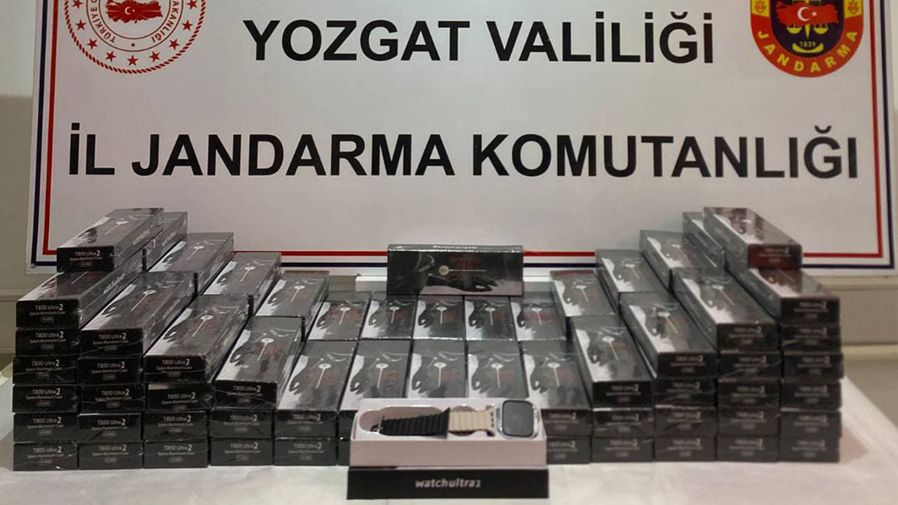 Yozgat Jandarmasından Akıllı saat operasyonu